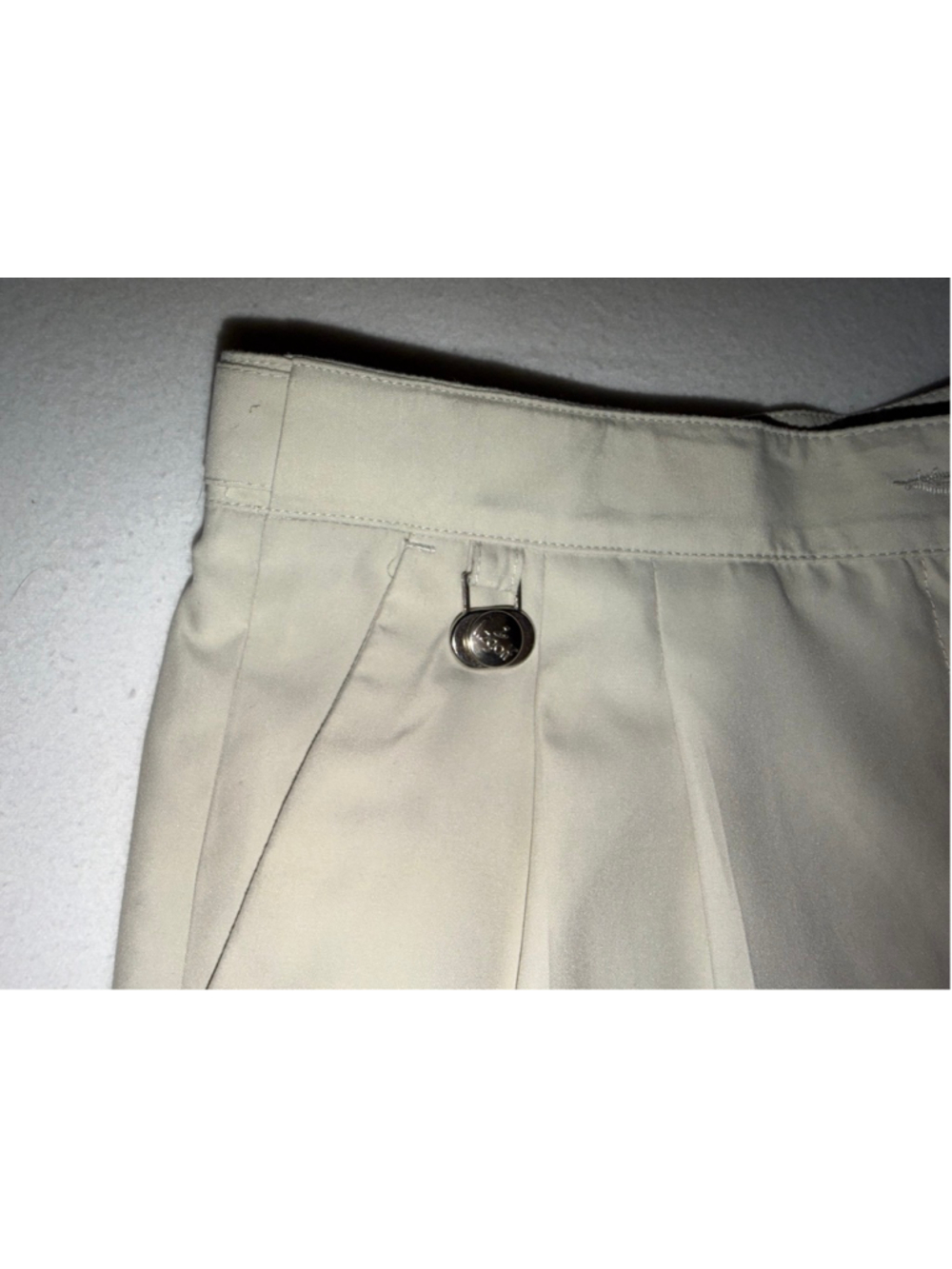 Women's Lizgolf Beige Khaki Shorts Size 6 Preppy Summer Resort Bermuda Golf - Picture 6 of 10